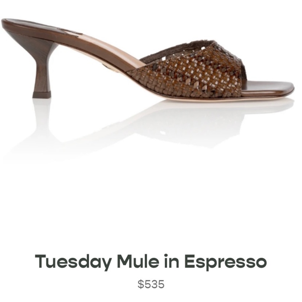 Brother Vellies Tuesday Mule in Espresso